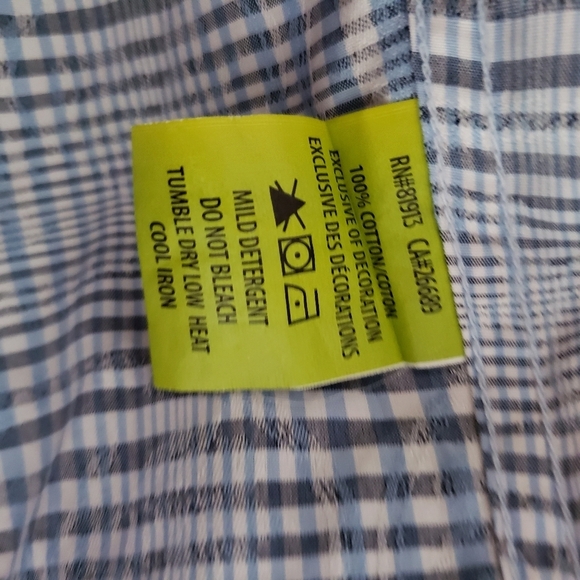 Robert Graham flip cuff longe sleeve shirt XL - Picture 9 of 11